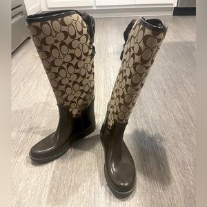 Coach Rain Boots